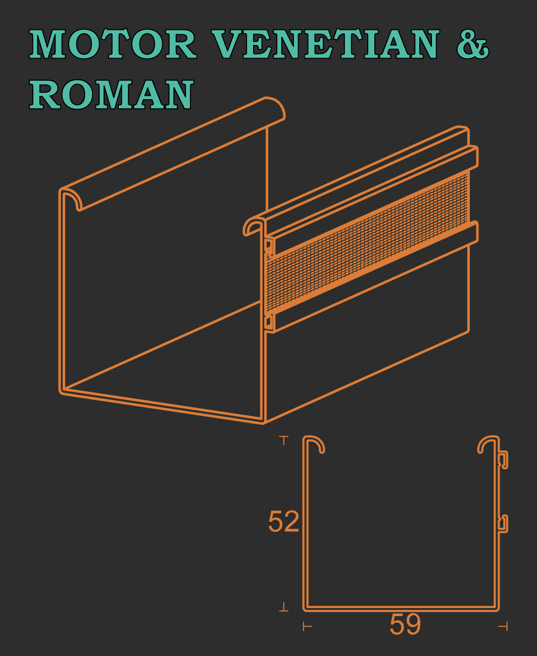 MOTOR VENETIAN _ ROMAN